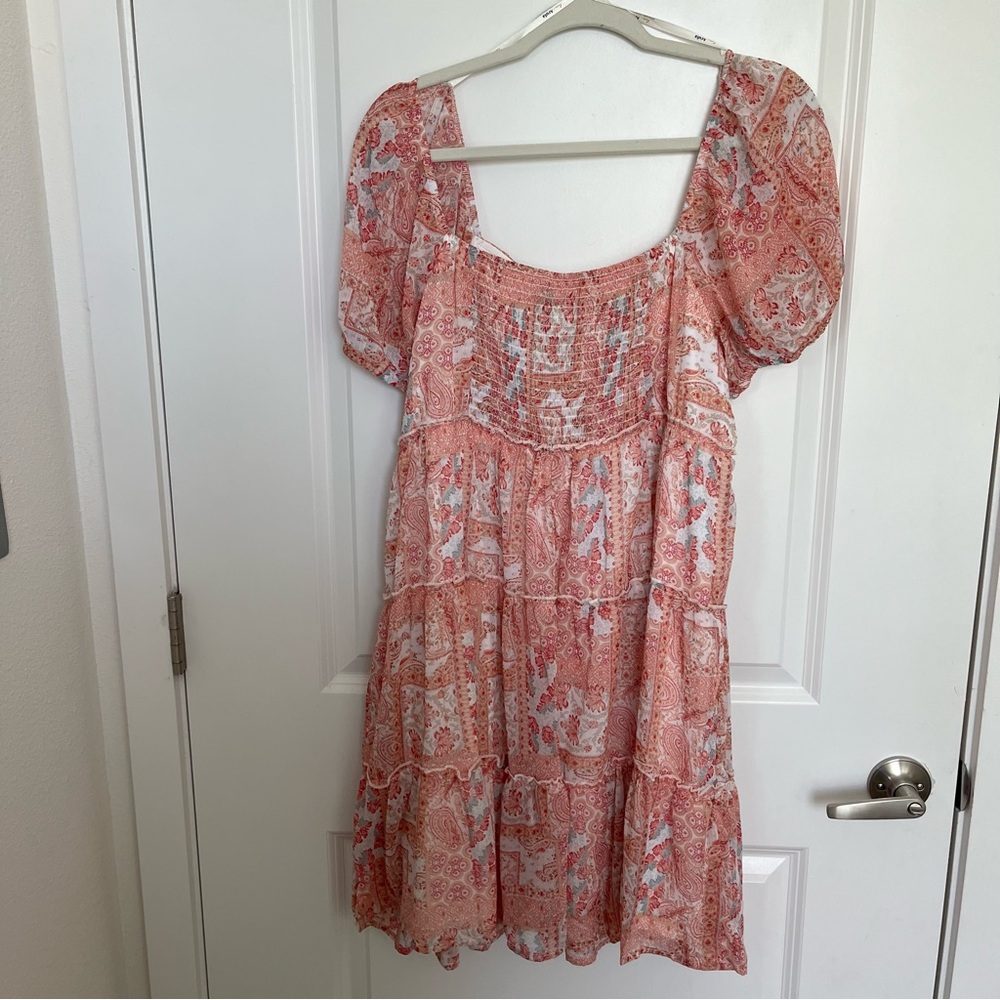 NEW Arula Patchwork Babydoll Dress Dress Plus Size X / 0X (XL) NWT - Picture 7 of 7